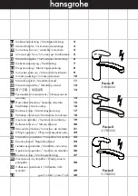 Предварительный просмотр 1 страницы Hans Grohe Focus E 2 31804000 Instructions For Use/Assembly Instructions