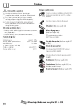 Preview for 20 page of Hans Grohe Focus E2 31926000 Instructions For Use/Assembly Instructions