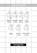 Предварительный просмотр 109 страницы Hans Grohe Focus E2 31945000 Assembly Instructions Manual