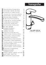 Hans Grohe Focus M41 200 1jet 31803000 Instructions For Use/Assembly Instructions preview