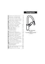 Hans Grohe Focus M41 240 1jet sBox 73880 Series Instructions For Use/Assembly Instructions preview