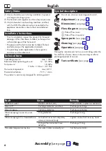 Preview for 4 page of Hans Grohe Focus M41 260 1jet 31823000 Instructions For Use/Assembly Instructions