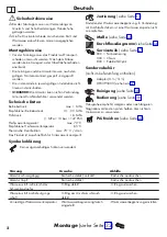 Preview for 2 page of Hans Grohe Focus M41 E 160 1jet Instructions For Use/Assembly Instructions