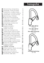 Preview for 1 page of Hans Grohe Focus M42 180 2jet 71801 Series Instructions For Use/Assembly Instructions