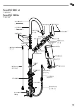 Предварительный просмотр 13 страницы Hans Grohe Focus M42 180 2jet 71801007 Instructions For Use/Assembly Instructions