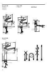 Предварительный просмотр 4 страницы Hans Grohe Focus N 70 71020 1 Series Installation/User Instructions/Warranty