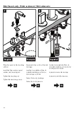 Preview for 10 page of Hans Grohe Focus S 31730001 Series Installation/User Instructions/Warranty