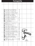 Hans Grohe Focus Instructions For Use/Assembly Instructions preview