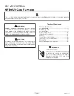 Preview for 2 page of Hans Grohe GE NF80UV Service Manual