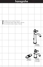 Preview for 1 page of Hans Grohe Joleena 04772 Series Manual