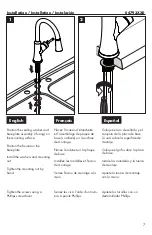 Preview for 7 page of Hans Grohe Joleena 04795 0 Series Installation/User Instructions/Warranty