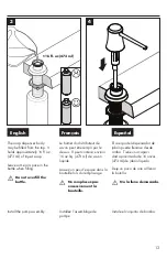 Предварительный просмотр 13 страницы Hans Grohe Joleena 04795 0 Series Installation/User Instructions/Warranty