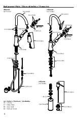 Предварительный просмотр 14 страницы Hans Grohe Joleena 04795 0 Series Installation/User Instructions/Warranty