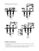 Предварительный просмотр 2 страницы Hans Grohe Lavatory Faucet 06653XX0 Installation Instructions / Warranty