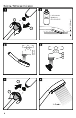 Предварительный просмотр 16 страницы Hans Grohe Locarno 04817 0 Series Installation/User Instructions/Warranty