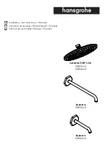 Preview for 29 page of Hans Grohe Locarno 048220 Series Installation/User Instructions/Warranty