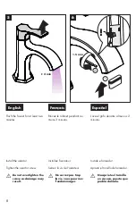 Preview for 8 page of Hans Grohe Locarno 110 04810 0 Series Installation/User Instructions/Warranty