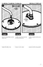 Предварительный просмотр 7 страницы Hans Grohe Locarno 240 1-Jet 04823 0 Series User Instructions