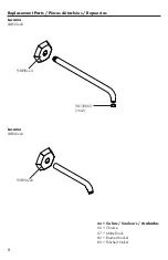 Предварительный просмотр 8 страницы Hans Grohe Locarno 240 1-Jet 04823 0 Series User Instructions