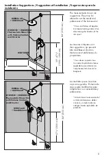 Предварительный просмотр 5 страницы Hans Grohe Locarno Thermostatic Trim with Volume Control and Diverter 04820 0... Installation/User Instructions/Warranty