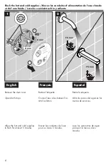 Preview for 6 page of Hans Grohe Locarno Thermostatic Trim with Volume Control and Diverter... Installation/User Instructions/Warranty