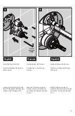 Preview for 9 page of Hans Grohe Locarno Thermostatic Trim with Volume Control and Diverter... Installation/User Instructions/Warranty