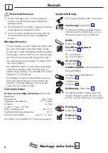 Preview for 2 page of Hans Grohe Logis 71130000 Instructions For Use/Assembly Instructions