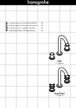 Hans Grohe Logis 71133010 Instructions For Use/Assembly Instructions предпросмотр