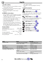 Preview for 4 page of Hans Grohe Logis 71401000 Instructions For Use/Assembly Instructions