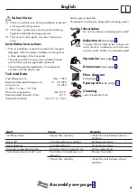 Preview for 3 page of Hans Grohe Logis 71402000 Instructions For Use/Assembly Instructions