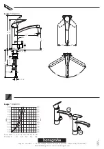 Preview for 40 page of Hans Grohe Logis 71834000 Instructions For Use/Assembly Instructions