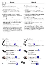 Предварительный просмотр 14 страницы Hans Grohe Logis C 41611 Series Instructions For Use/Assembly Instructions