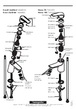 Предварительный просмотр 12 страницы Hans Grohe Logis E 100 71161003 Assembly Instructions Manual