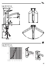 Preview for 37 page of Hans Grohe Logis M31 160 1jet 71833000 Instructions For Use/Assembly Instructions