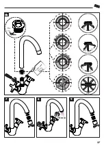 Предварительный просмотр 37 страницы Hans Grohe Logis M31 220 1jet 71280000 Instructions For Use And Assembly Instructions