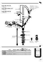 Предварительный просмотр 39 страницы Hans Grohe Logis M31 220 1jet 71280000 Instructions For Use And Assembly Instructions