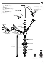 Предварительный просмотр 39 страницы Hans Grohe Logis M31 220 1jet 71280000 Instructions For Use/Assembly Instructions