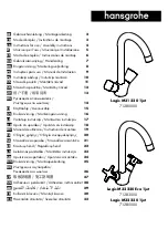 Hans Grohe Logis M31 220 1jet 71280000 Instructions For Use Manual предпросмотр