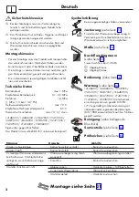 Preview for 2 page of Hans Grohe Logis Instructions For Use/Assembly Instructions