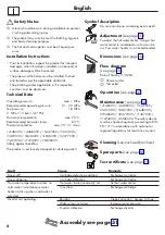 Preview for 4 page of Hans Grohe Logis Instructions For Use/Assembly Instructions