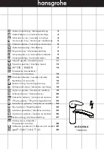 Предварительный просмотр 1 страницы Hans Grohe M415-H160 Series Instructions For Use/Assembly Instructions