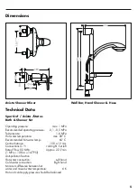 Предварительный просмотр 6 страницы Hans Grohe Marin Avista Set 27194000 Installation Instructions Manual