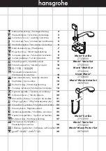 Предварительный просмотр 1 страницы Hans Grohe Marin Mono Porter 28766000 Instructions For Use/Assembly Instructions