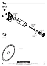 Предварительный просмотр 36 страницы Hans Grohe Massaud 18471180 Assembly Instructions Manual