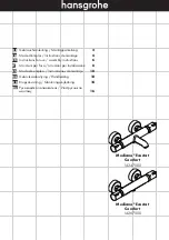 Предварительный просмотр 2 страницы Hans Grohe Mediano2 Ecostat Comfort 14247000 Instructions For Use/Assembly Instructions