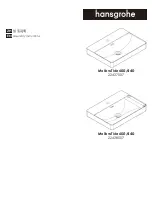 Hans Grohe MellowTide 600/440 Assembly Instructions Manual предпросмотр