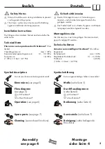 Preview for 3 page of Hans Grohe Metris 100 31166010 Instructions For Use/Assembly Instructions