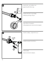 Preview for 10 page of Hans Grohe Metris 14820 1 Series Installation/User Instructions/Warranty