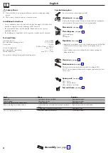 Preview for 4 page of Hans Grohe Metris 220 Instructions For Use/Assembly Instructions