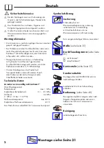 Preview for 2 page of Hans Grohe Metris 230 Series Instructions For Use Manual